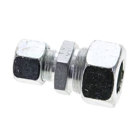 12L & 18L Zink plated Steel Straight Cutting Fitting 315 bar ISO 8434-1