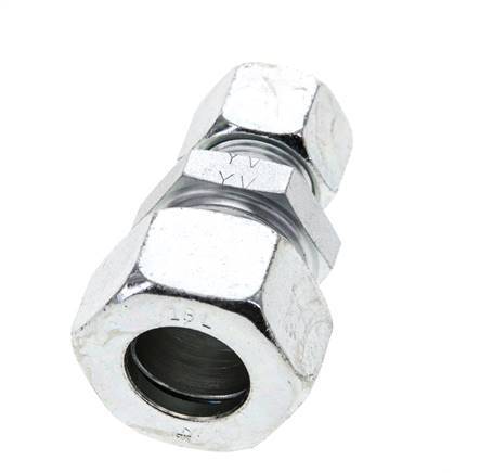 12L & 18L Zink plated Steel Straight Cutting Fitting 315 bar ISO 8434-1