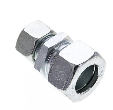 15L & 22L Zink plated Steel Straight Cutting Fitting 160 bar ISO 8434-1