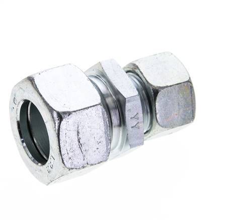 15L & 22L Zink plated Steel Straight Cutting Fitting 160 bar ISO 8434-1