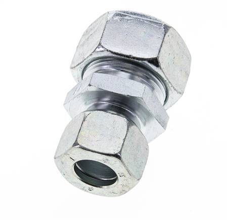 15L & 22L Zink plated Steel Straight Cutting Fitting 160 bar ISO 8434-1