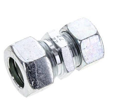 18L & 22L Zink plated Steel Straight Cutting Fitting 160 bar ISO 8434-1