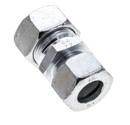 18L & 22L Zink plated Steel Straight Cutting Fitting 160 bar ISO 8434-1