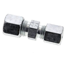 6S & 8S Zink plated Steel Straight Cutting Fitting 630 bar ISO 8434-1