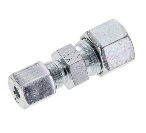 6S & 10S Zink plated Steel Straight Cutting Fitting 630 bar ISO 8434-1