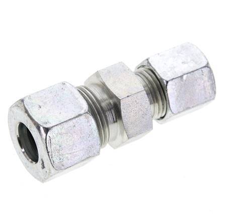 8S & 12S Zink plated Steel Straight Cutting Fitting 630 bar ISO 8434-1