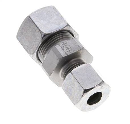 10S & 16S Zink plated Steel Straight Cutting Fitting 400 bar ISO 8434-1