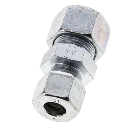 12S & 16S Zink plated Steel Straight Cutting Fitting 400 bar ISO 8434-1