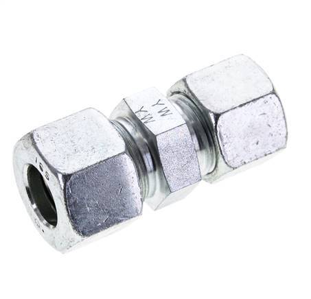 14S & 16S Zink plated Steel Straight Cutting Fitting 400 bar ISO 8434-1
