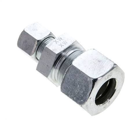 10S & 20S Zink plated Steel Straight Cutting Fitting 400 bar ISO 8434-1