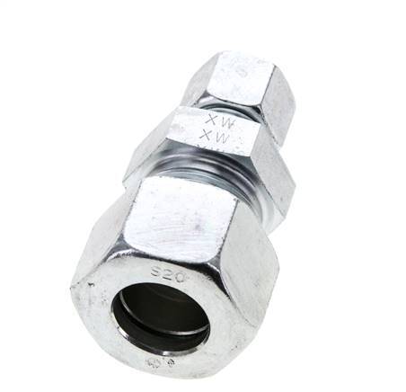 10S & 20S Zink plated Steel Straight Cutting Fitting 400 bar ISO 8434-1