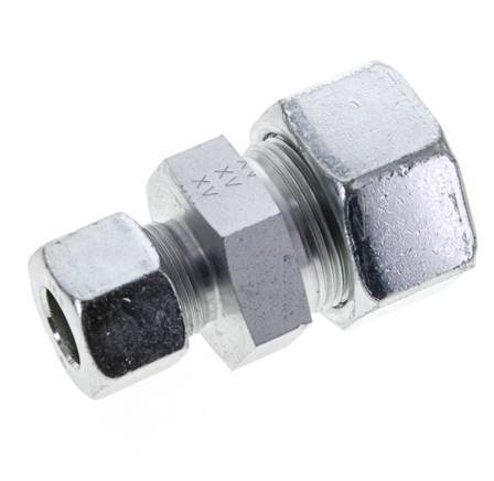 16S & 25S Zink plated Steel Straight Cutting Fitting 400 bar ISO 8434-1