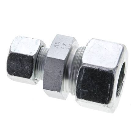 16S & 25S Zink plated Steel Straight Cutting Fitting 400 bar ISO 8434-1