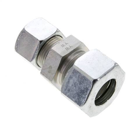 20S & 25S Zink plated Steel Straight Cutting Fitting 400 bar ISO 8434-1