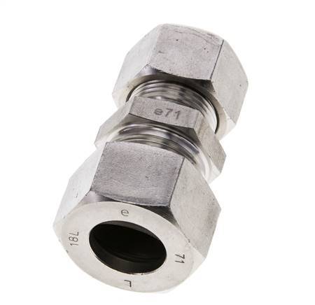 15L & 18L Stainless Steel Straight Cutting Fitting 315 bar ISO 8434-1