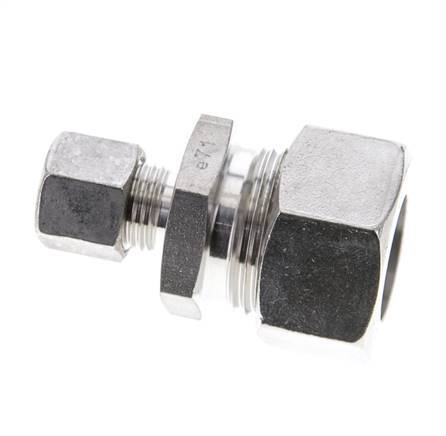 10L & 22L Stainless Steel Straight Cutting Fitting 160 bar ISO 8434-1