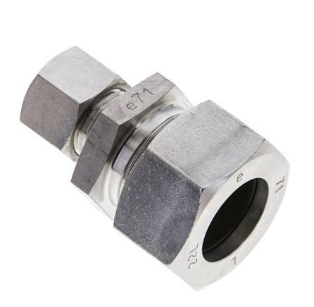 12L & 22L Stainless Steel Straight Cutting Fitting 160 bar ISO 8434-1