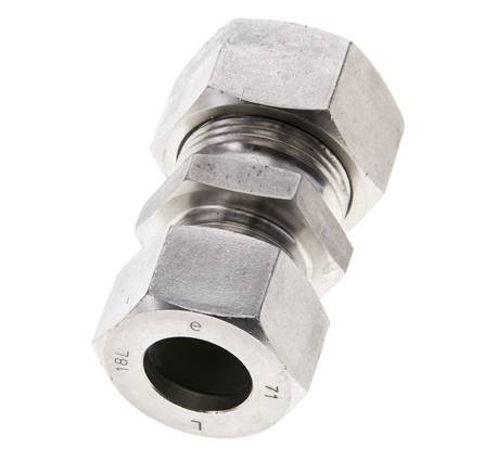 18L & 22L Stainless Steel Straight Cutting Fitting 160 bar ISO 8434-1