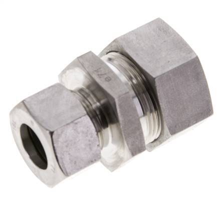 18L & 28L Stainless Steel Straight Cutting Fitting 160 bar ISO 8434-1