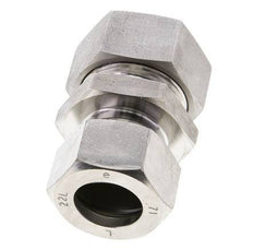 22L & 28L Stainless Steel Straight Cutting Fitting 160 bar ISO 8434-1