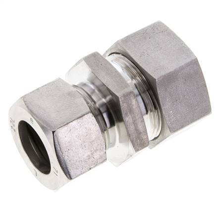 22L & 28L Stainless Steel Straight Cutting Fitting 160 bar ISO 8434-1