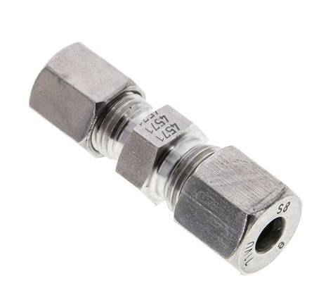 6S & 8S Stainless Steel Straight Cutting Fitting 630 bar ISO 8434-1