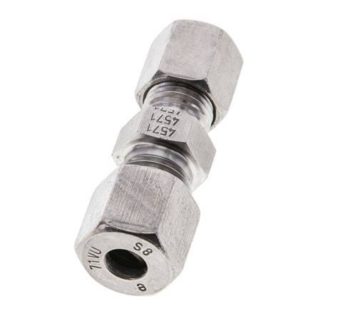 6S & 8S Stainless Steel Straight Cutting Fitting 630 bar ISO 8434-1