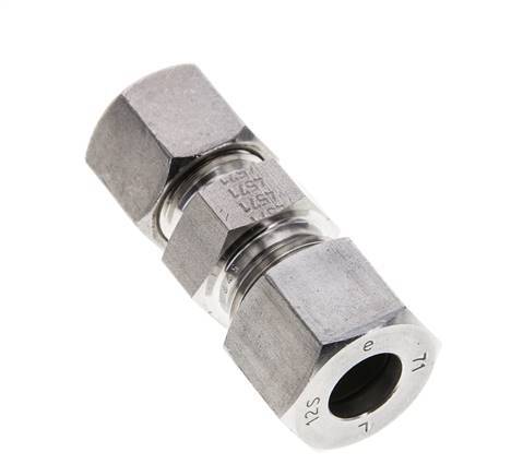 10S & 12S Stainless Steel Straight Cutting Fitting 630 bar ISO 8434-1