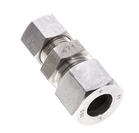 12S & 16S Stainless Steel Straight Cutting Fitting 400 bar ISO 8434-1