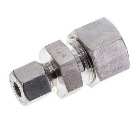 10S & 20S Stainless Steel Straight Cutting Fitting 400 bar ISO 8434-1