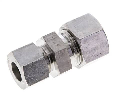 16S & 20S Stainless Steel Straight Cutting Fitting 400 bar ISO 8434-1