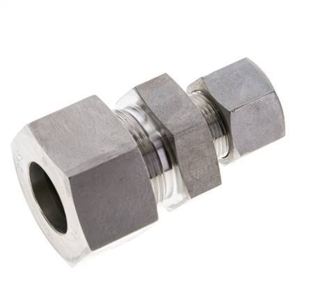 16S & 25S Stainless Steel Straight Cutting Fitting 400 bar ISO 8434-1