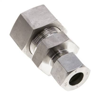 16S & 25S Stainless Steel Straight Cutting Fitting 400 bar ISO 8434-1