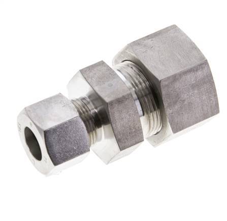 16S & 25S Stainless Steel Straight Cutting Fitting 400 bar ISO 8434-1