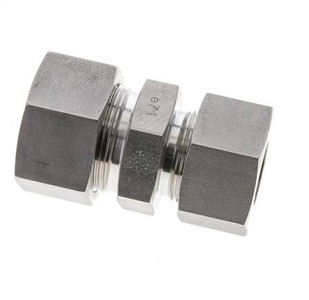 25S & 30S Stainless Steel Straight Cutting Fitting 400 bar ISO 8434-1