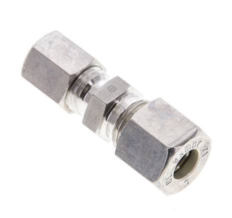 6L & 8L Stainless Steel Straight Compression Fitting 315 bar ISO 8434-1