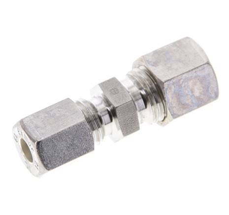 6L & 8L Stainless Steel Straight Compression Fitting 315 bar ISO 8434-1