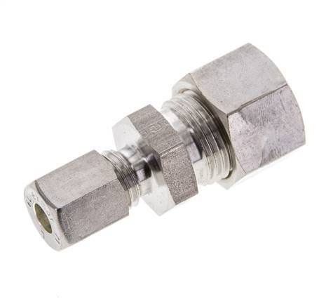 6L & 12L Stainless Steel Straight Compression Fitting 315 bar ISO 8434-1