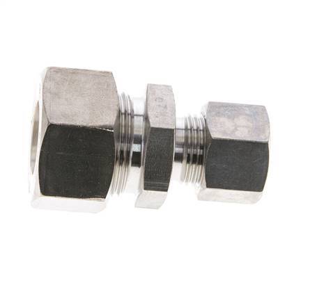 12L & 18L Stainless Steel Straight Compression Fitting 315 bar ISO 8434-1