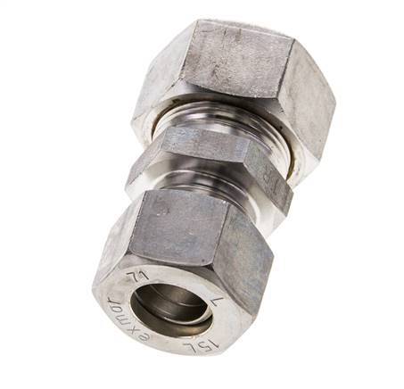 15L & 18L Stainless Steel Straight Compression Fitting 315 bar ISO 8434-1