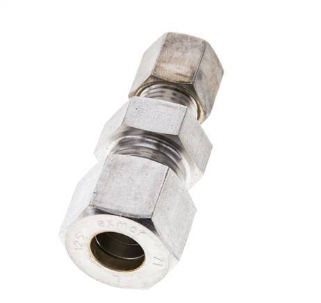 6S & 12S Stainless Steel Straight Compression Fitting 400 bar ISO 8434-1