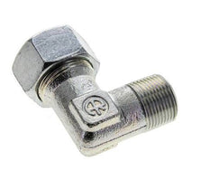 18L & M22x1.5 (con) Verzinkt Stalen L-Vorm Snijringkoppeling Buitendraad 315bar ISO 8434-1