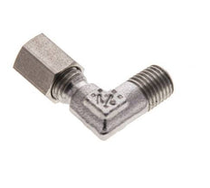 4LL & M8x1 (con) RVS L-Vorm Snijringkoppeling Buitendraad 100bar ISO 8434-1