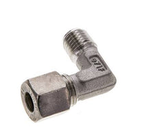 8L & M12x1.5 (con) RVS L-Vorm Knelfitting Buitendraad 315bar ISO 8434-1
