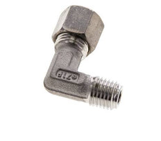 8L & M12x1.5 (con) RVS L-Vorm Knelfitting Buitendraad 315bar ISO 8434-1