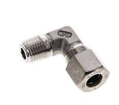 10L & M14x1.5 (con) RVS L-Vorm Knelfitting Buitendraad 315bar ISO 8434-1