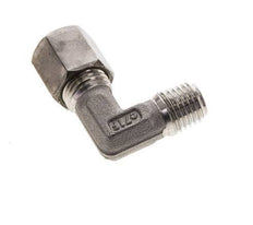 6S & M12x1.5 (con) RVS L-Vorm Knelfitting Buitendraad 500bar ISO 8434-1