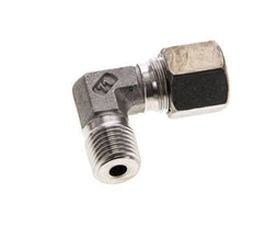 8S & M14x1.5 (con) RVS L-Vorm Knelfitting Buitendraad 500bar ISO 8434-1