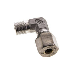 8S & M14x1.5 (con) RVS L-Vorm Knelfitting Buitendraad 500bar ISO 8434-1