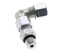 8S & M14x1.5 Zink plated Steel Elbow Cutting Fitting with Male Threads 630 bar Adjustable ISO 8434-1